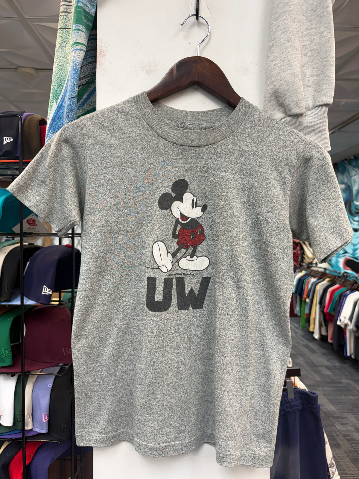 Vintage UW Huskies Mickey Mouse Tee