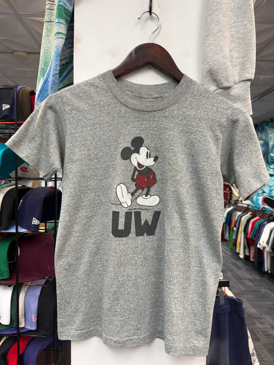 Vintage UW Huskies Mickey Mouse Tee
