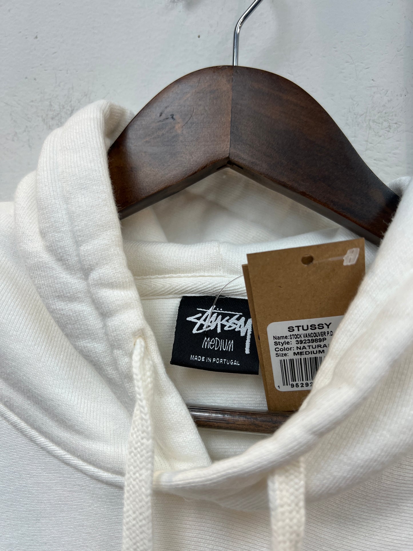 Stussy Vancouver Cream Hoodie