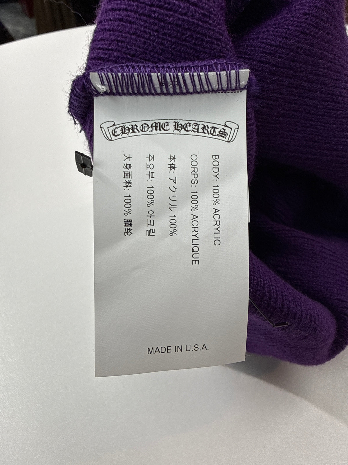 Chrome Hearts Purple/Red Watch Cap