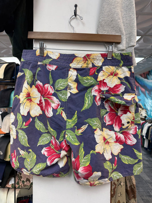 Vintage Polo Ralph Lauren Floral Trunks