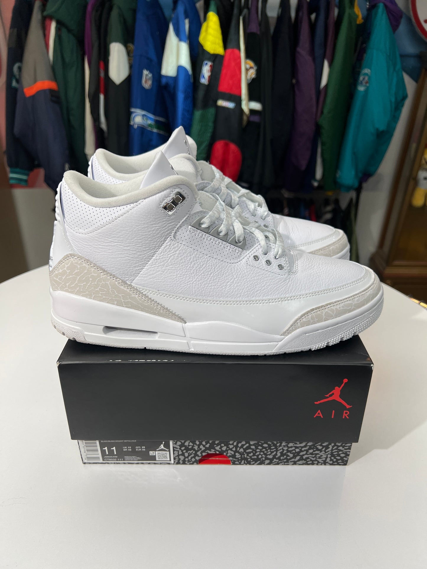Preowned Jordan 3 Retro Pure Money(2025)