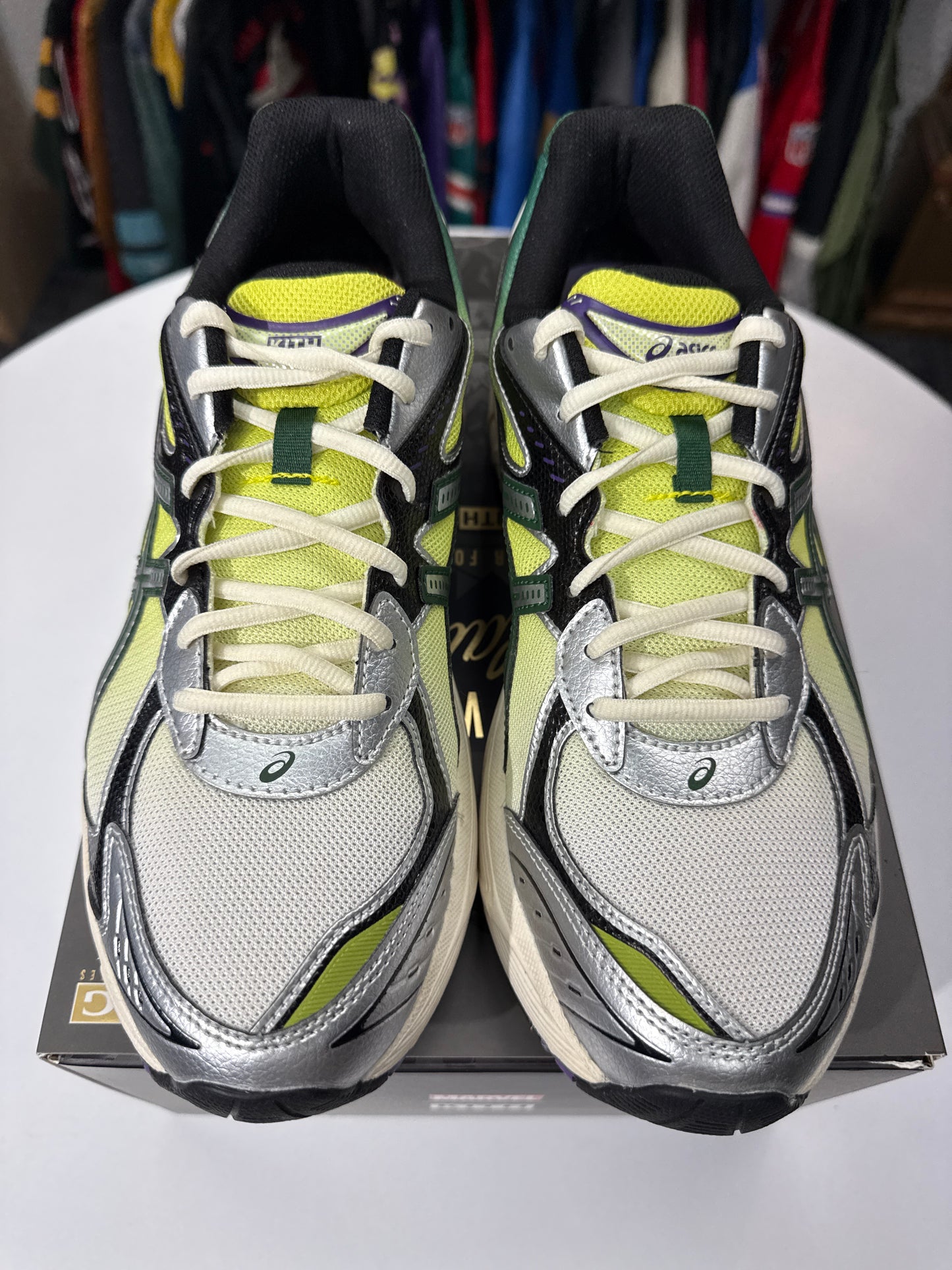 Preowned Asics GT-2160 Kith Marvel Green Goblin (Comic Included)