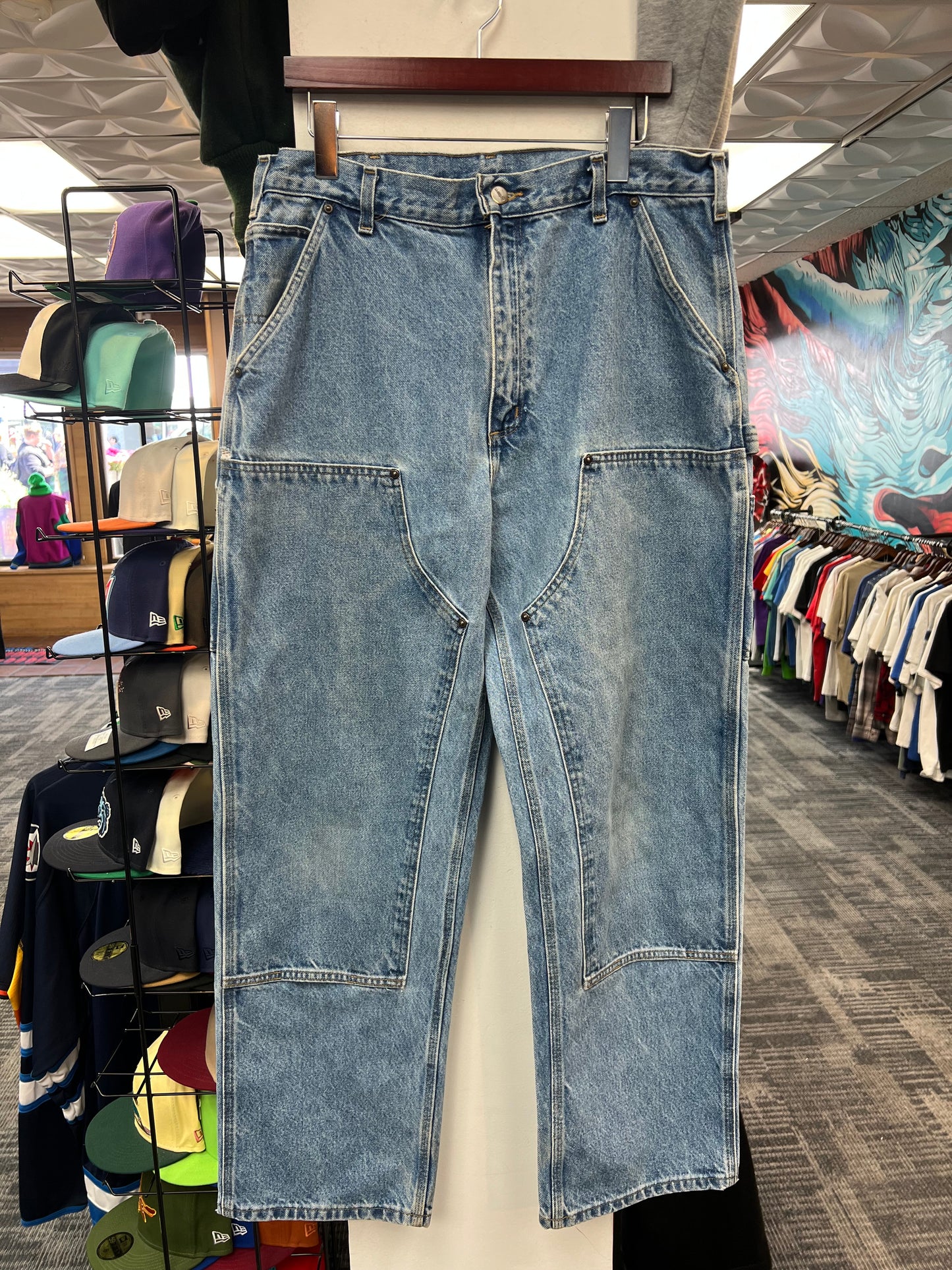 Carhartt B73 Double Knee Denim Jeans
