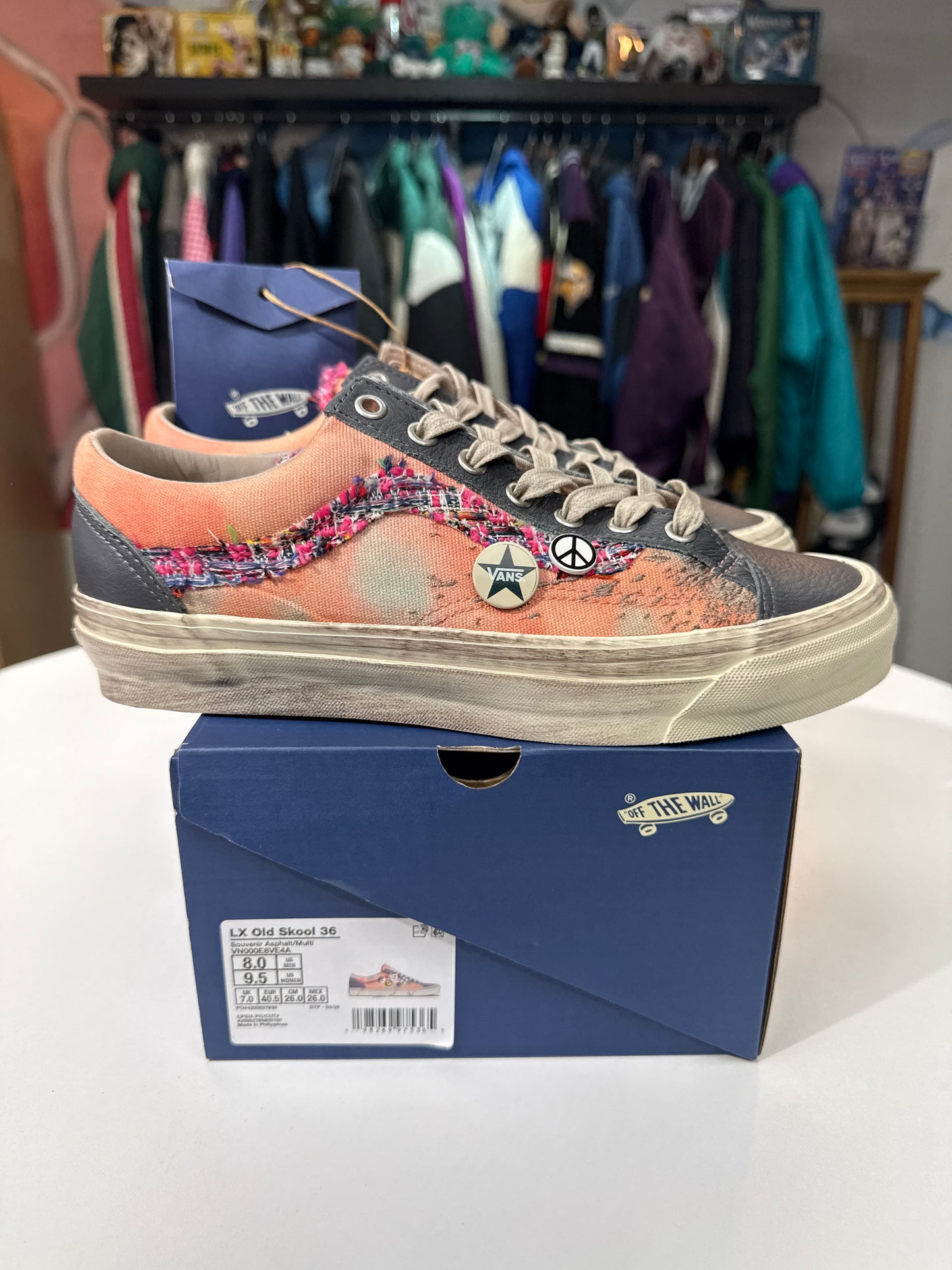 New Vans Old Skool 36 LX Souvenir Asphalt