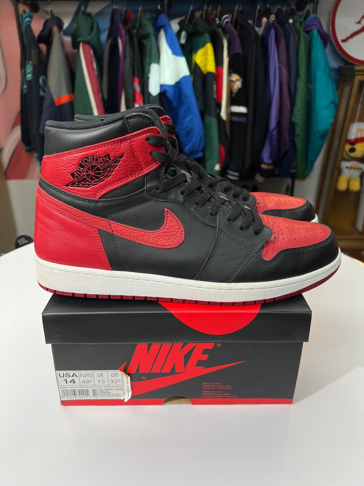 Preowned Jordan 1 High OG Banned 2016