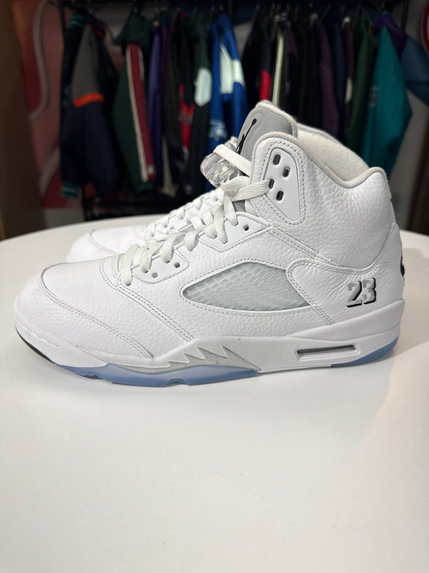 Preowned Jordan 5 White Metallic (2026)