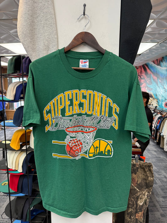 Vintage Sonics Basketball Club Tee