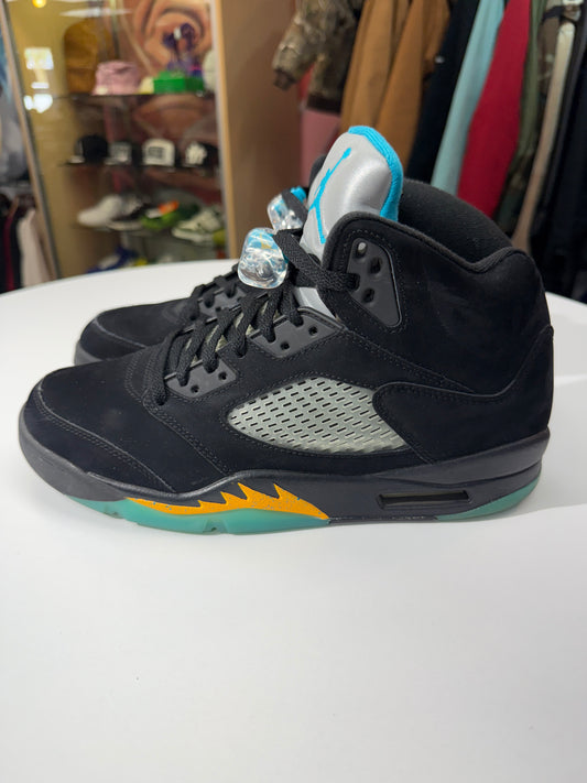 Preowned Aqua Jordan 5 (2023)