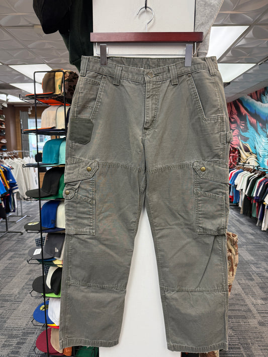 Carhartt Moss Green Ripstop Cargo Work Pants
