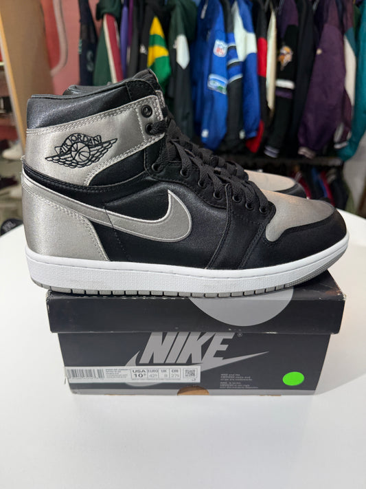 Preowned Satin Shadow Jordan 1