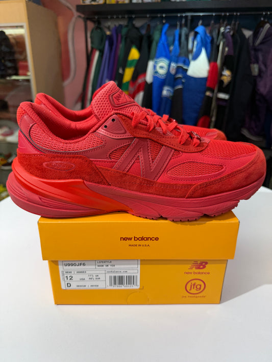 Preowned Joe Freshgoods Paris Red New Balance 990v6