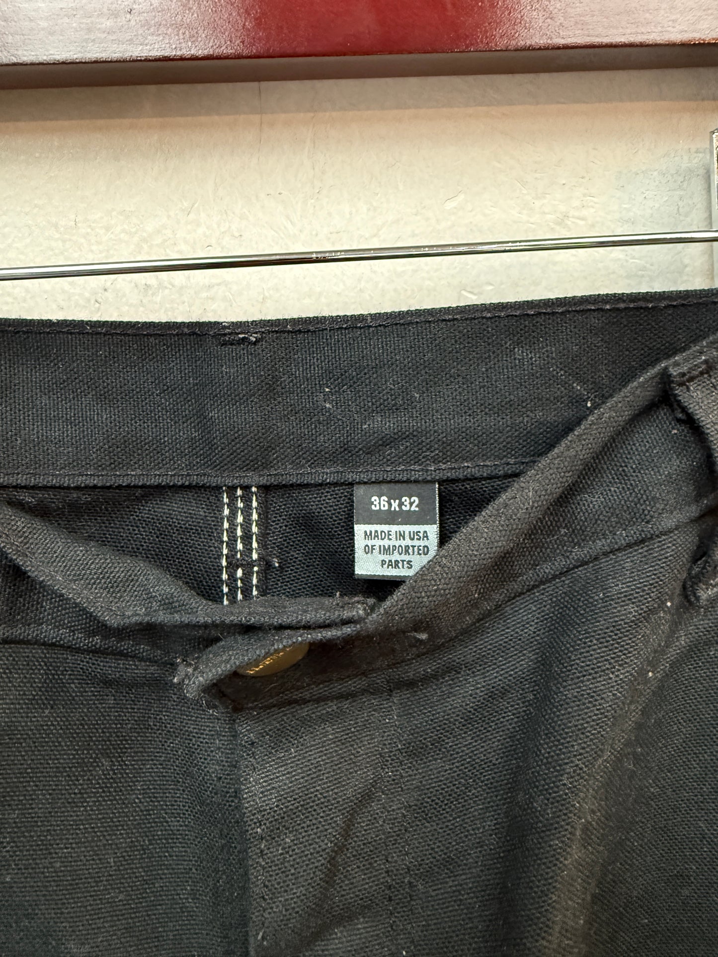 Carhartt Black Double Knee Pants