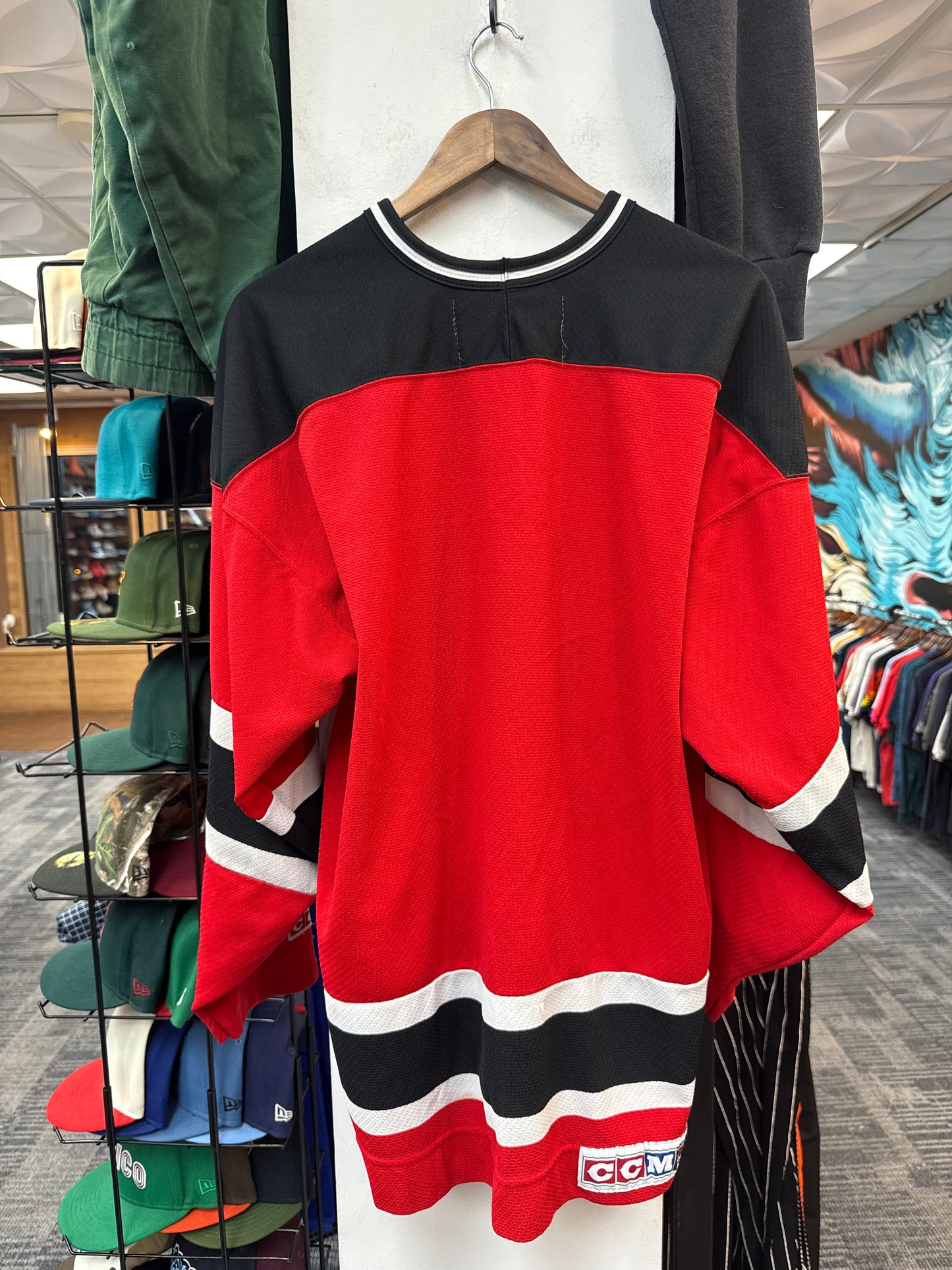 Vintage New Jersey Devils Hockey Jersey