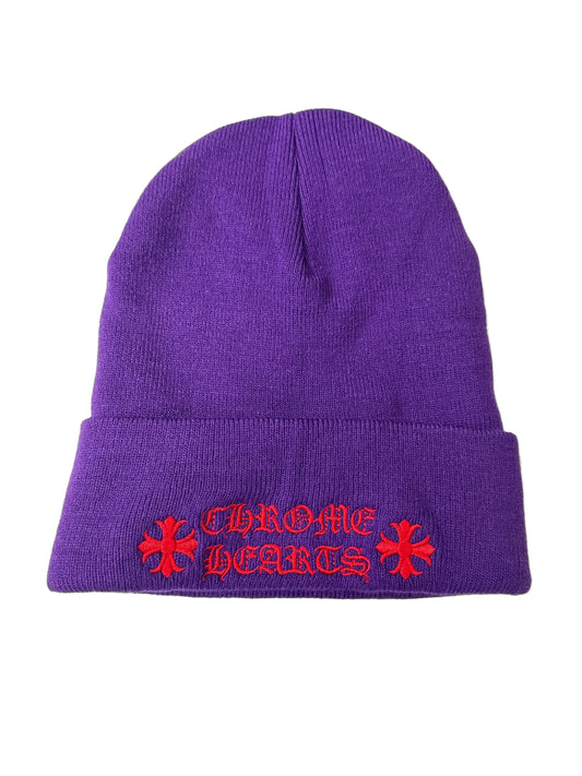 New Chrome Hearts Purple/Red Watch Cap