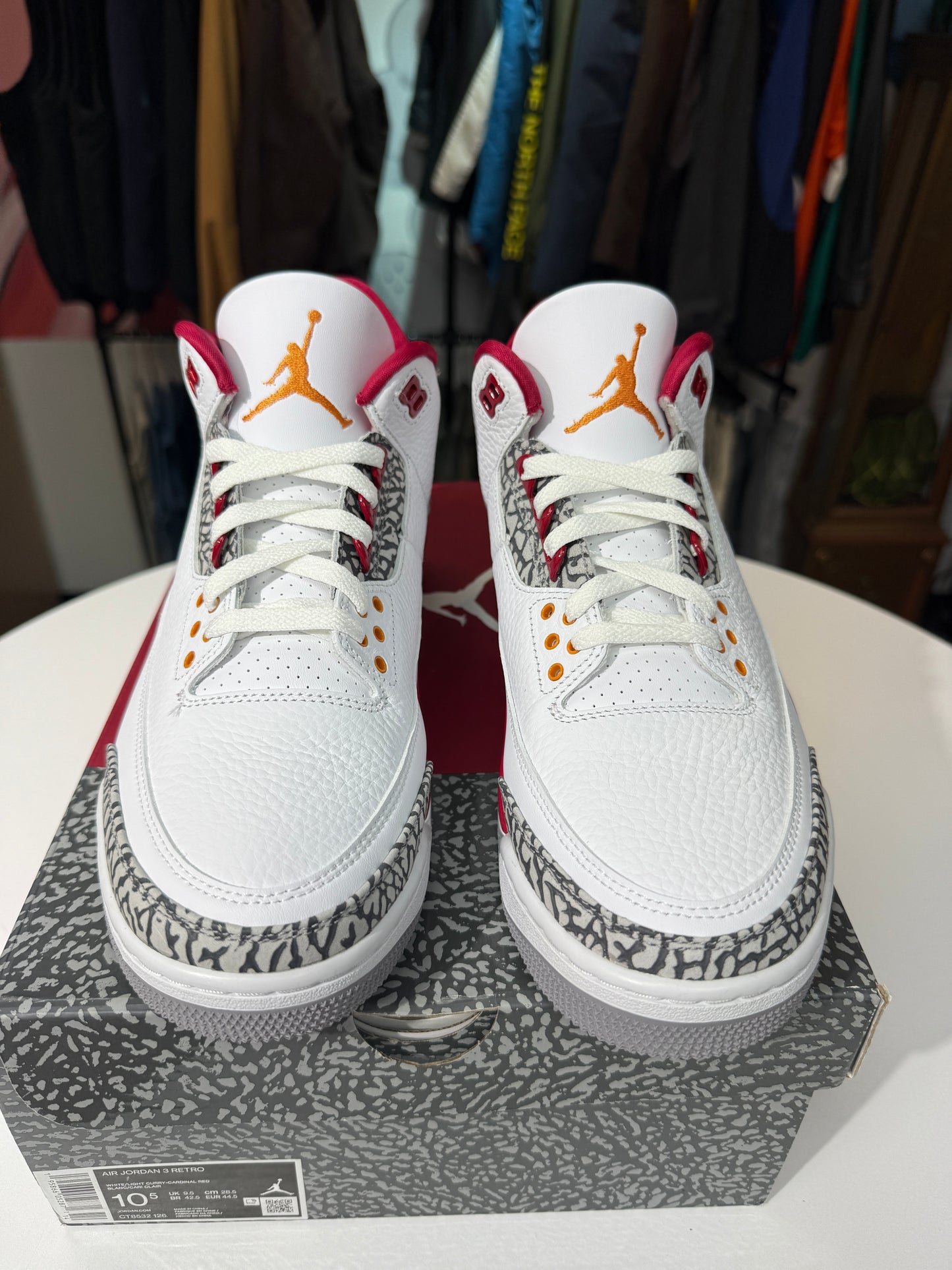 New Cardinal Red Jordan 3