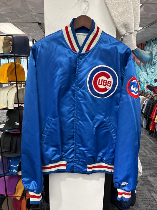 Vintage Starter Chicago Cubs Jacket