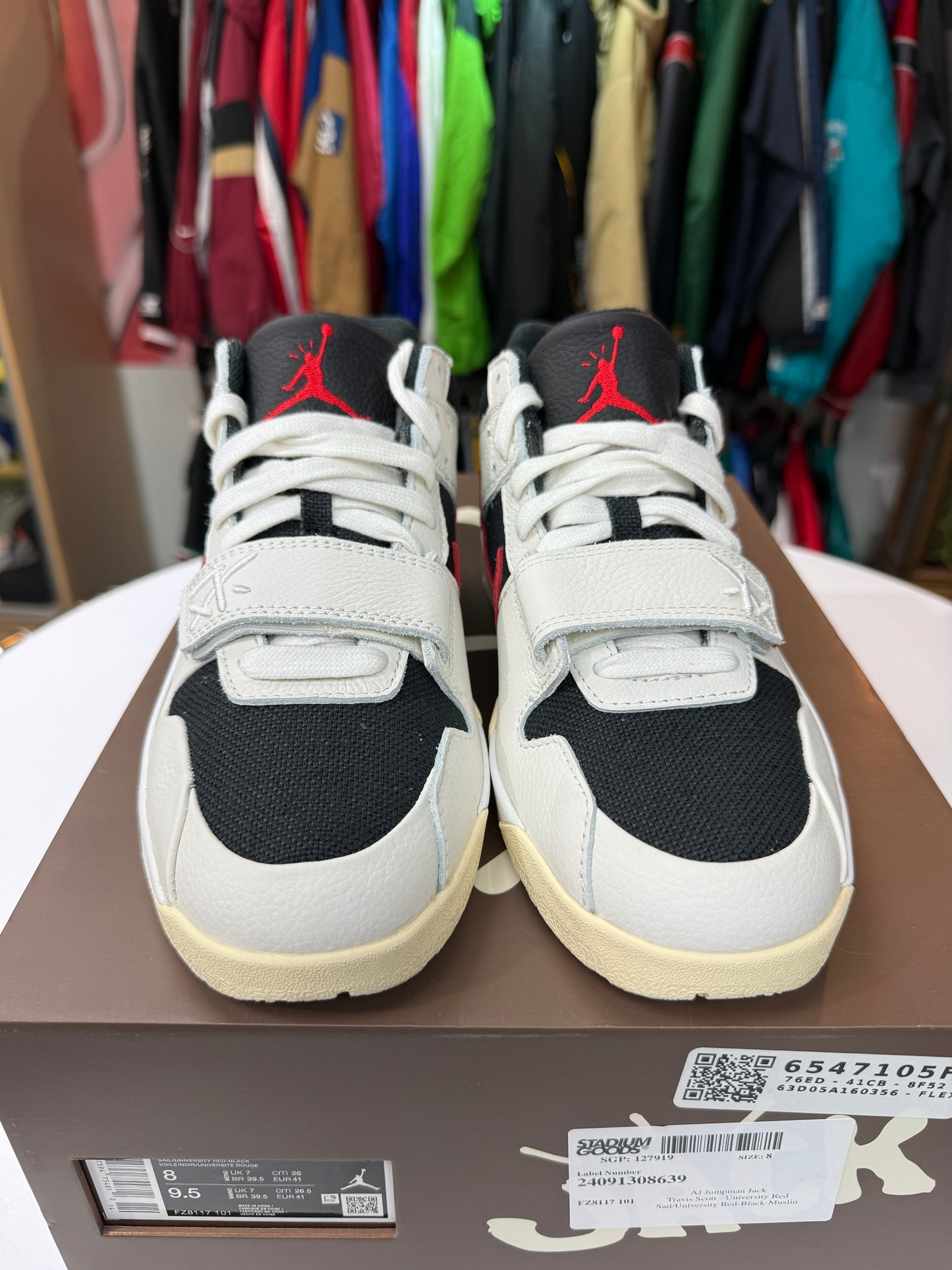 New Jumpman Jack Travis Scott Uni. Red