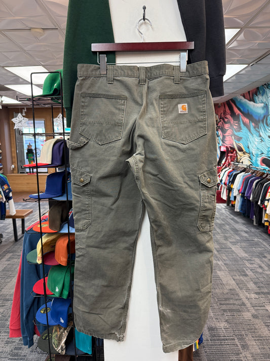 Carhartt Olive Cargo Pants