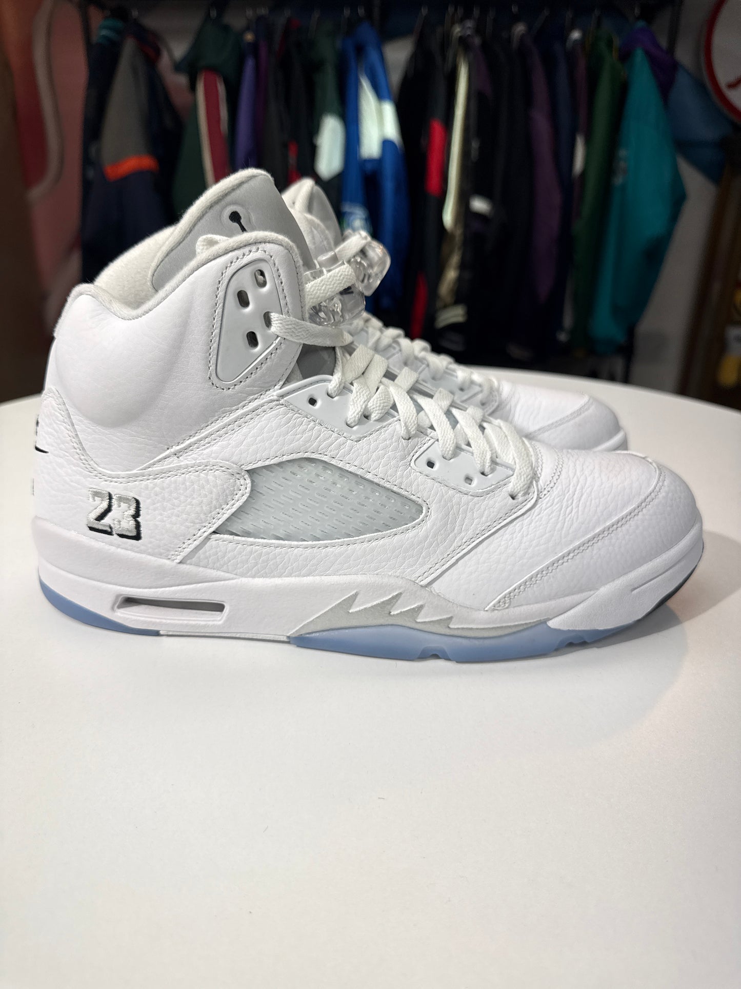 Preowned Jordan 5 White Metallic (2026)