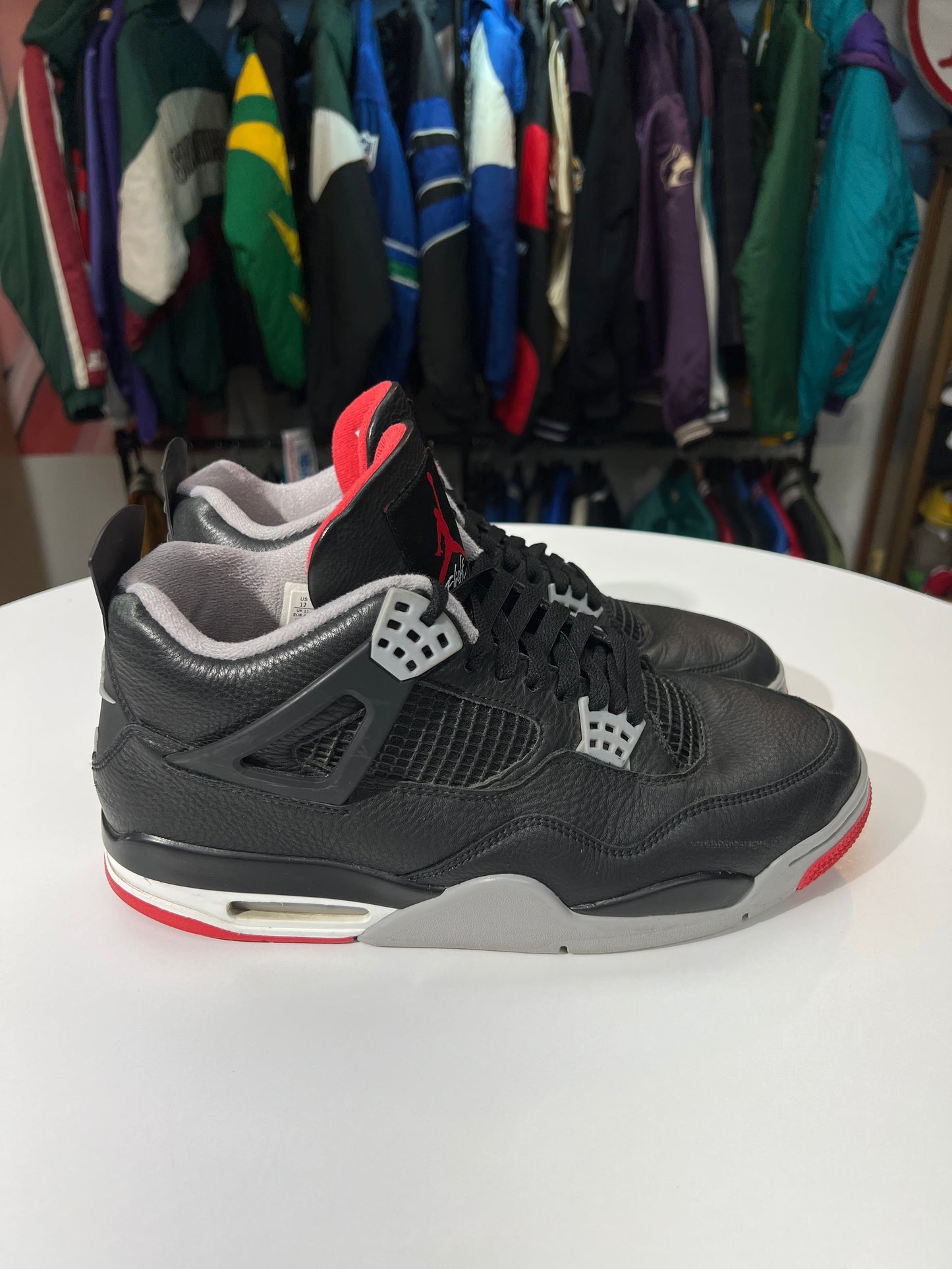 Preowned Jordan 4 Retro Bred Reimagined
