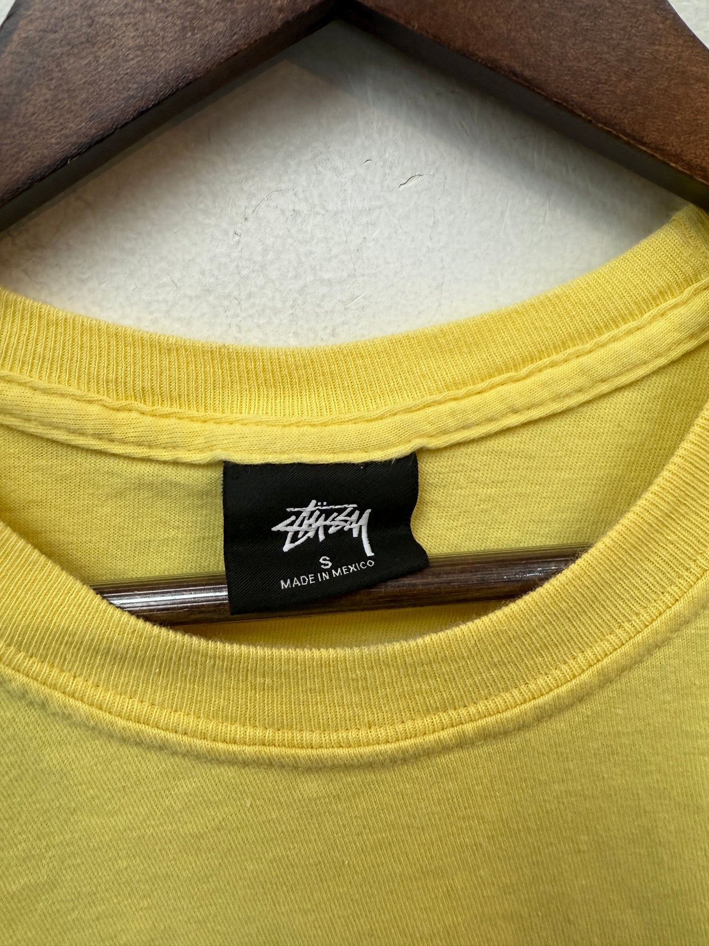 Stussy Vancouver Yellow Tee