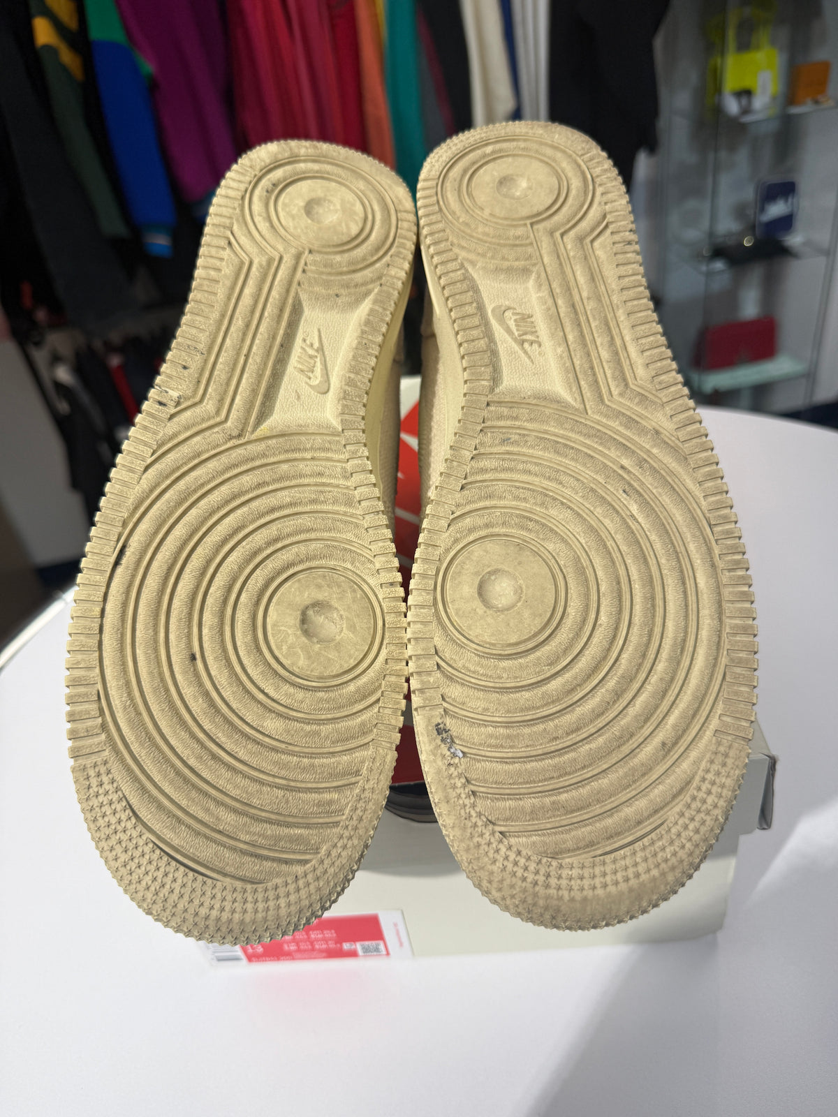 Preowned Fossil Stussy AF1 Mid