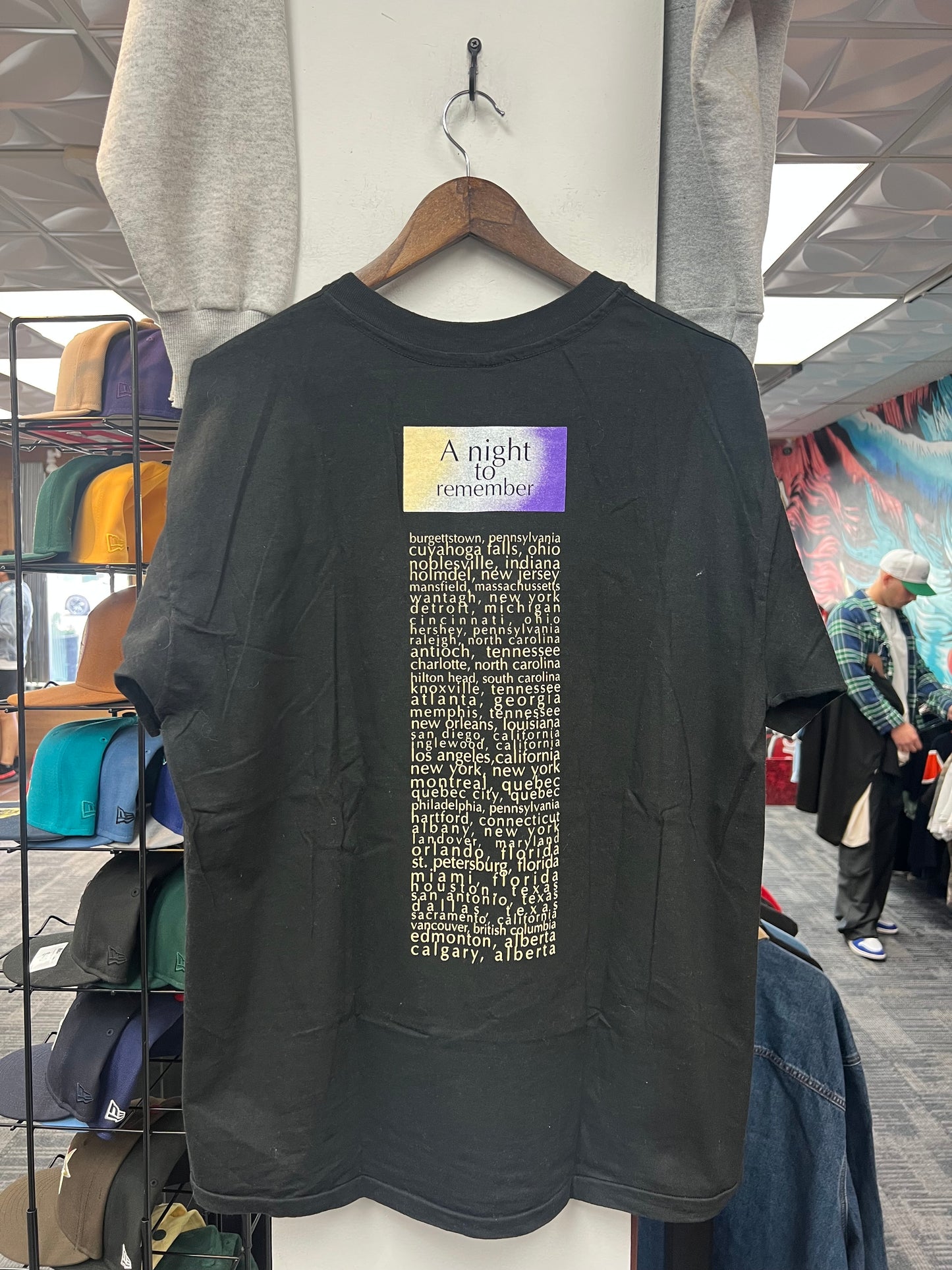 Vintage Rod Stewart Night To Remember Tee