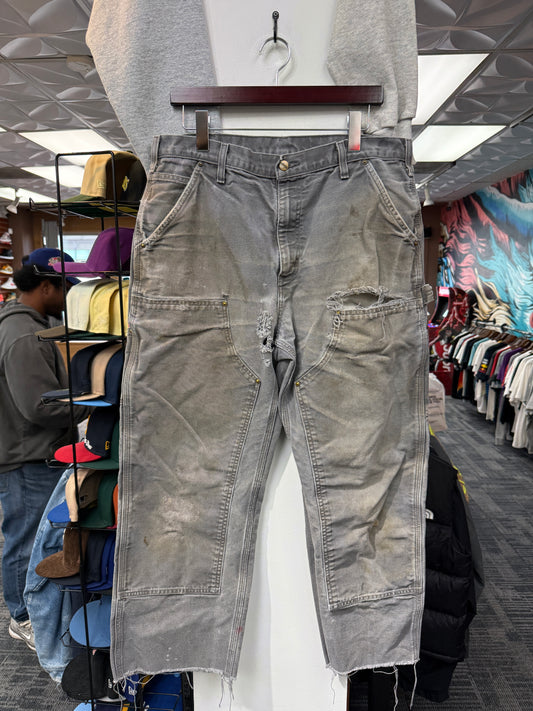 Carhartt Grey Double Knee Pants