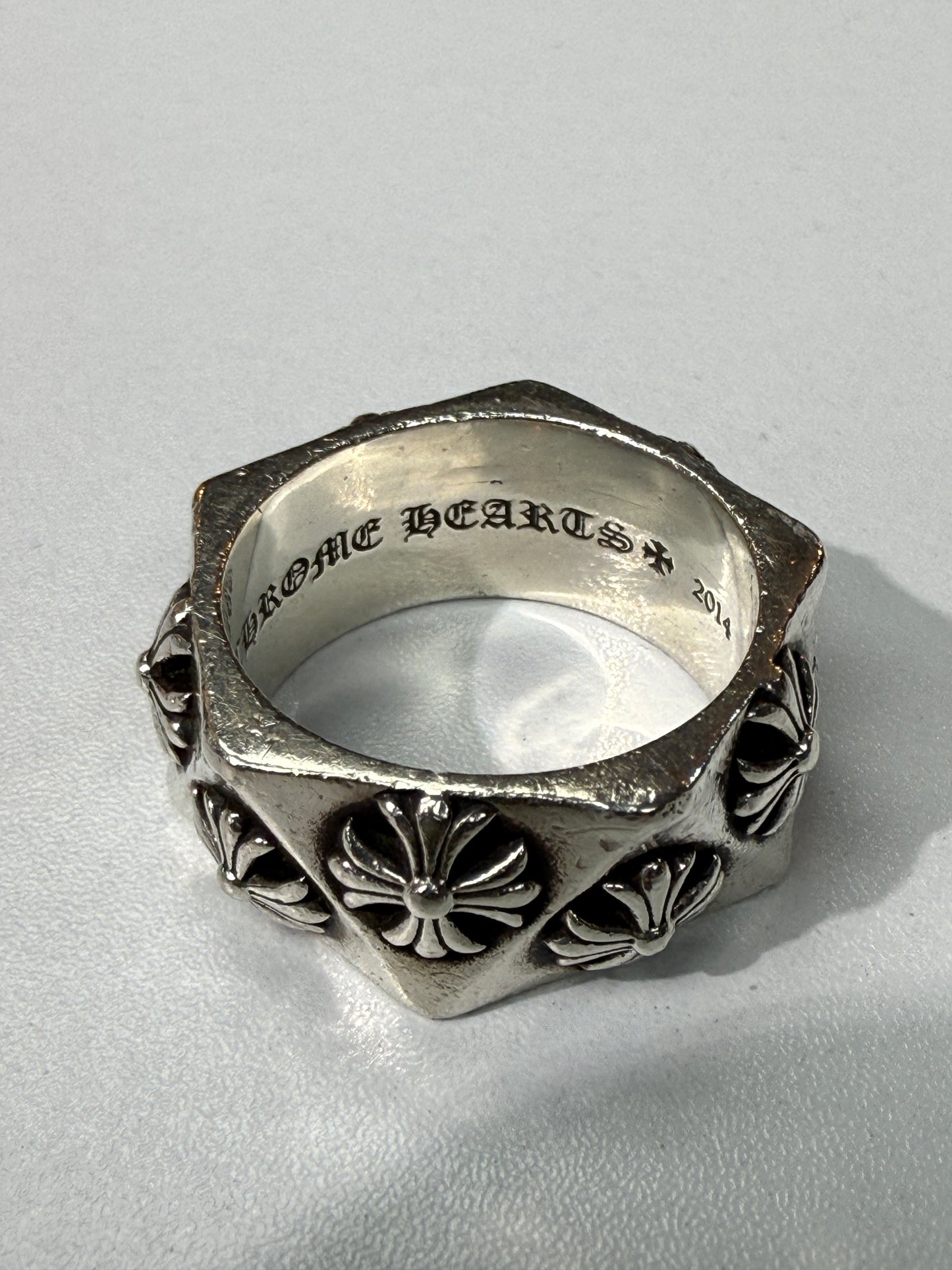 Chrome Hearts Pentagon Plus Ring