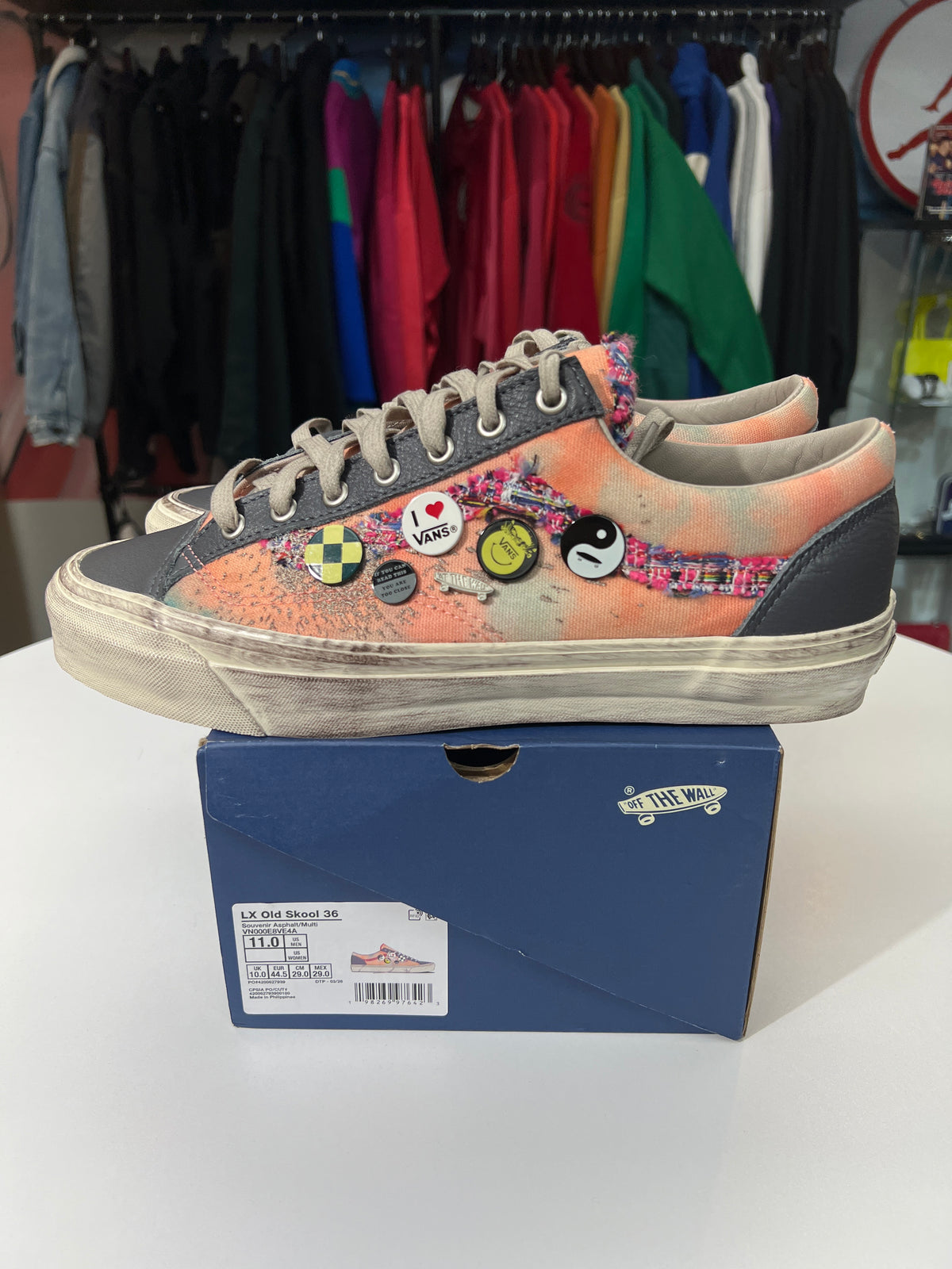 New Vans LX Old Skool 36 Souvenir Asphalt