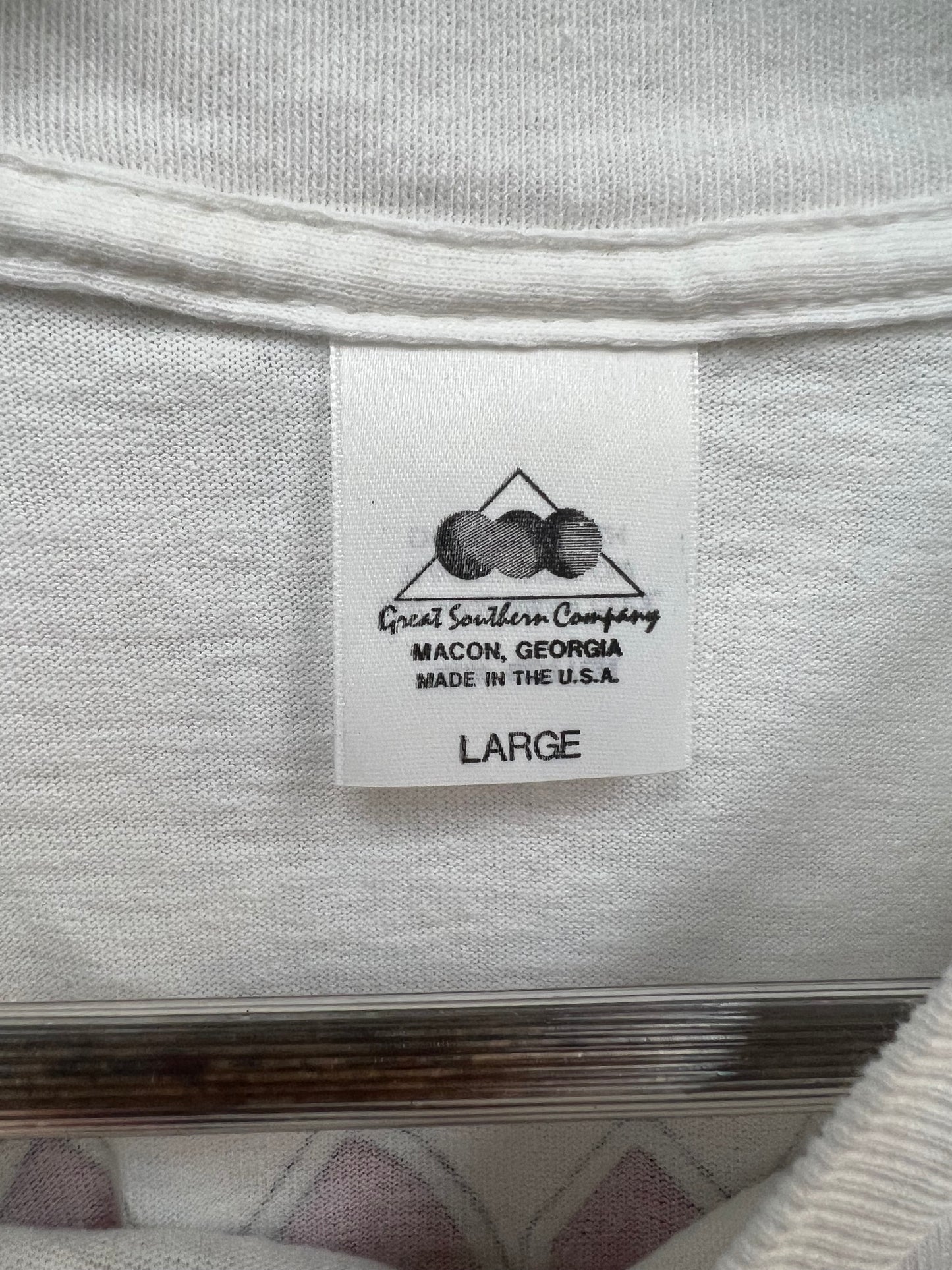 Vintage White Beauty and the Beast Graphic Tee