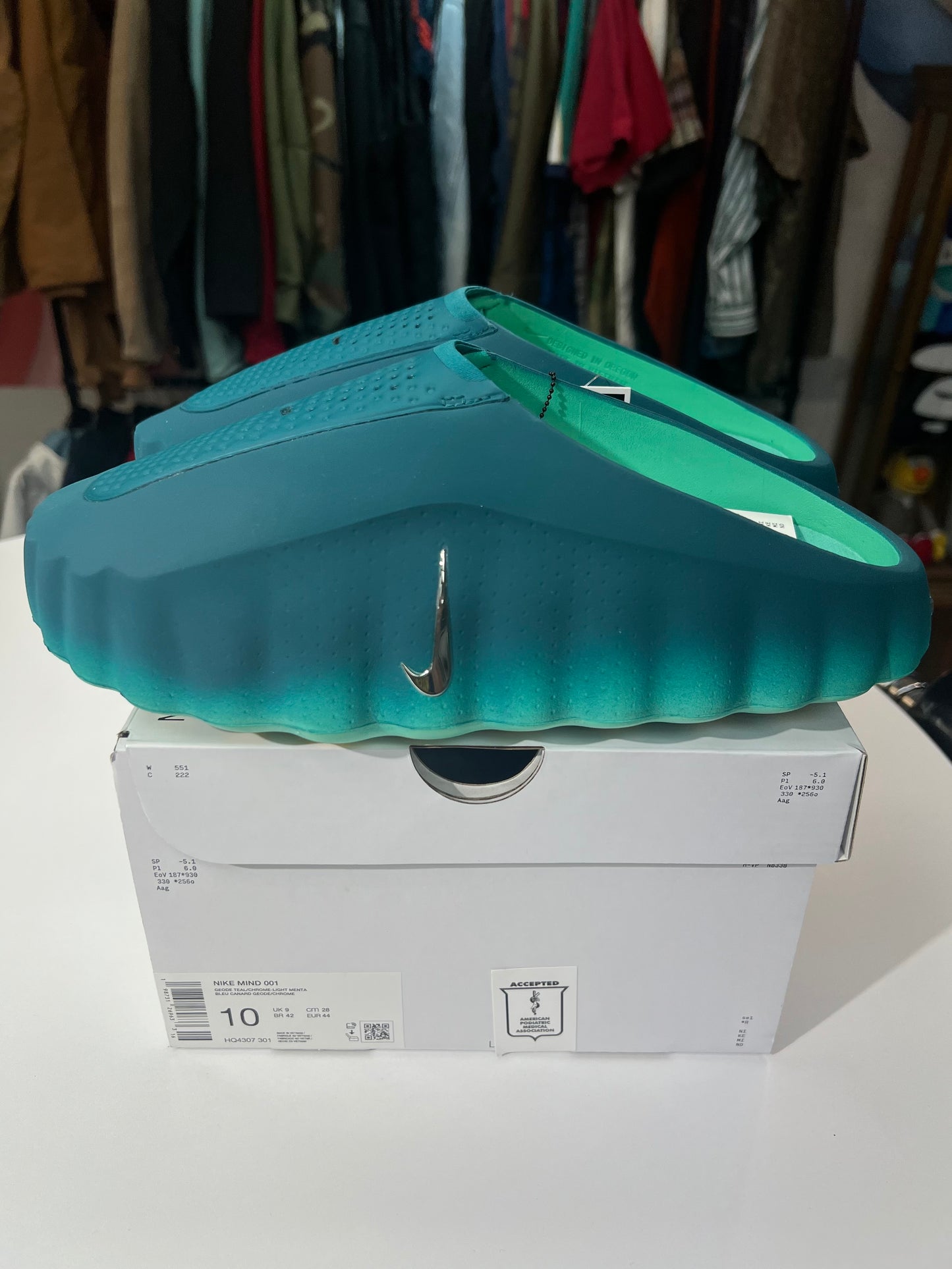 New Nike Mind 001 Geode Teal