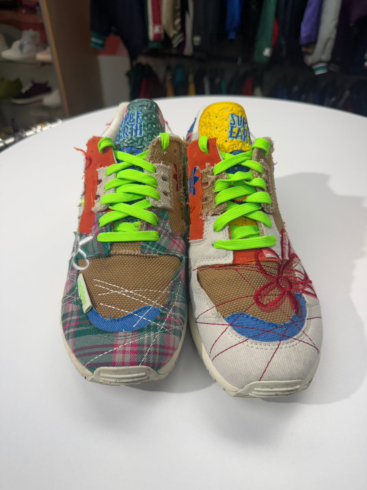 Preowned Super Earth Sean Wotherspoon Adidas ZX 8000