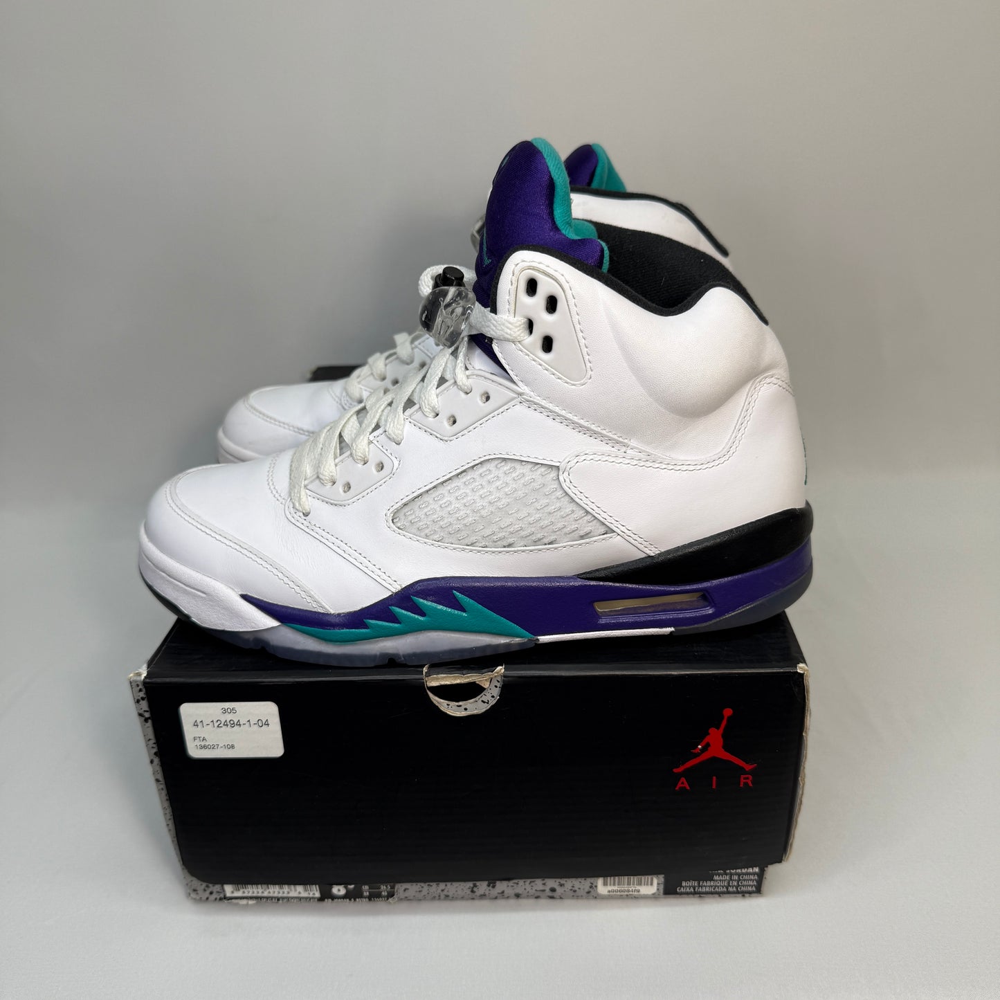 Jordan 5 Grape Preowned