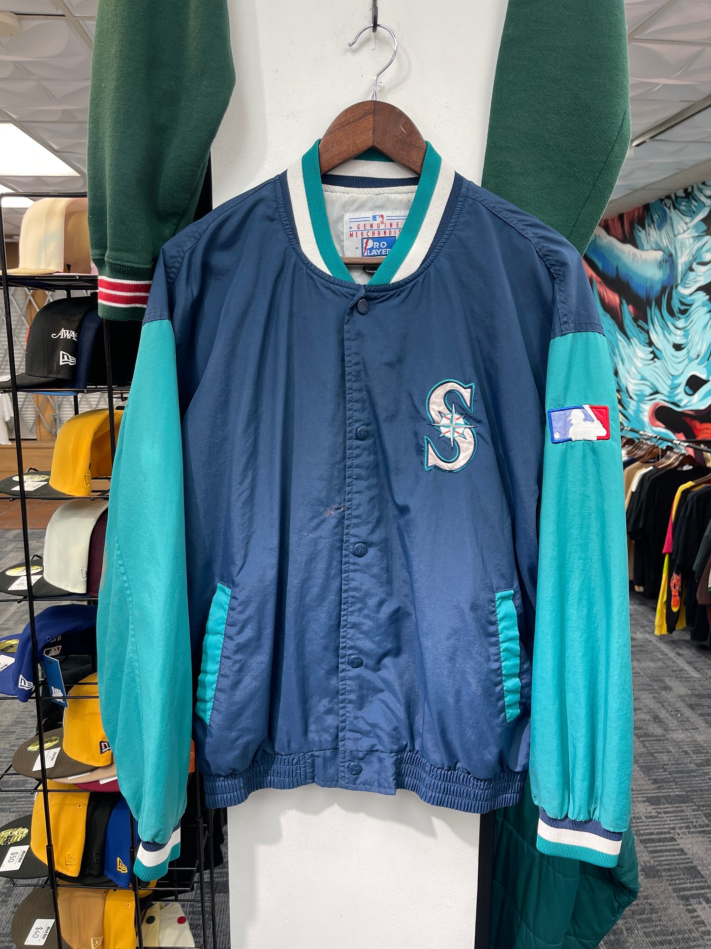 Mariners vintage Pro Player Varsity jacket