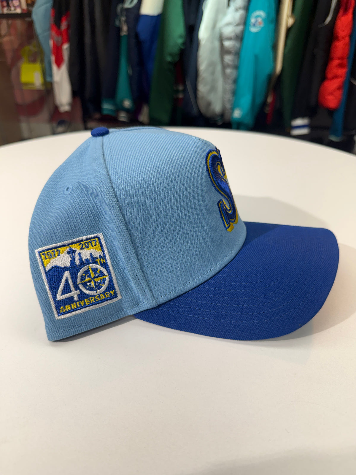 Mariners Royal Blue S Logo Snap