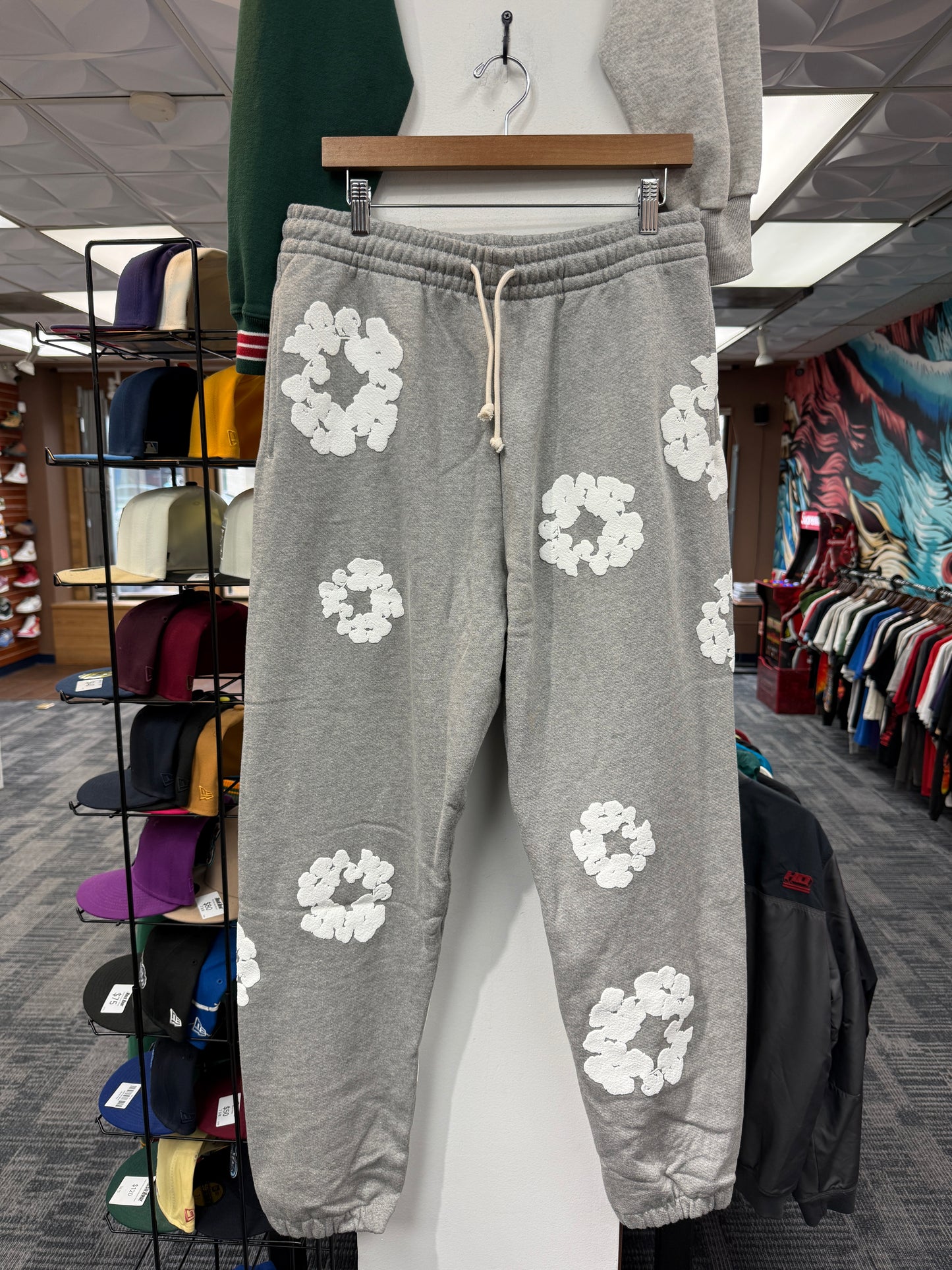 Denim Tears Grey Sweatpants