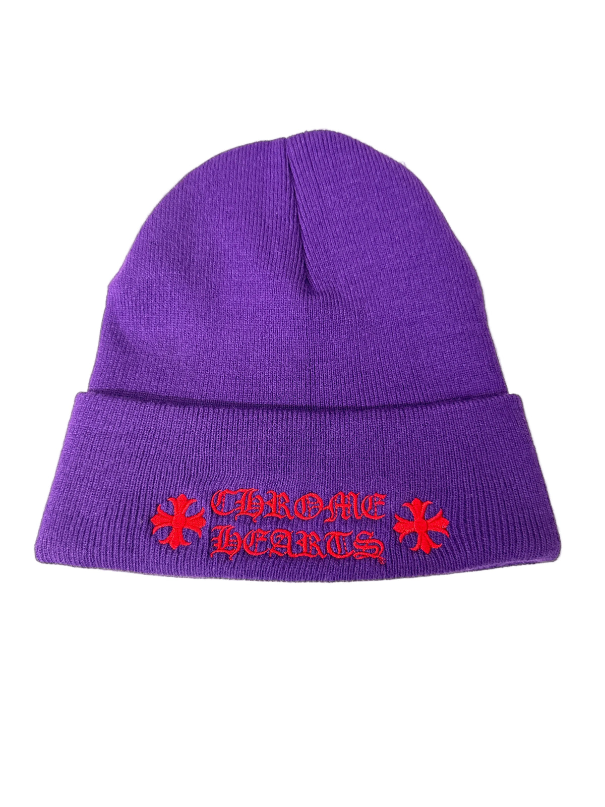 Chrome Hearts Purple/Red Watch Cap