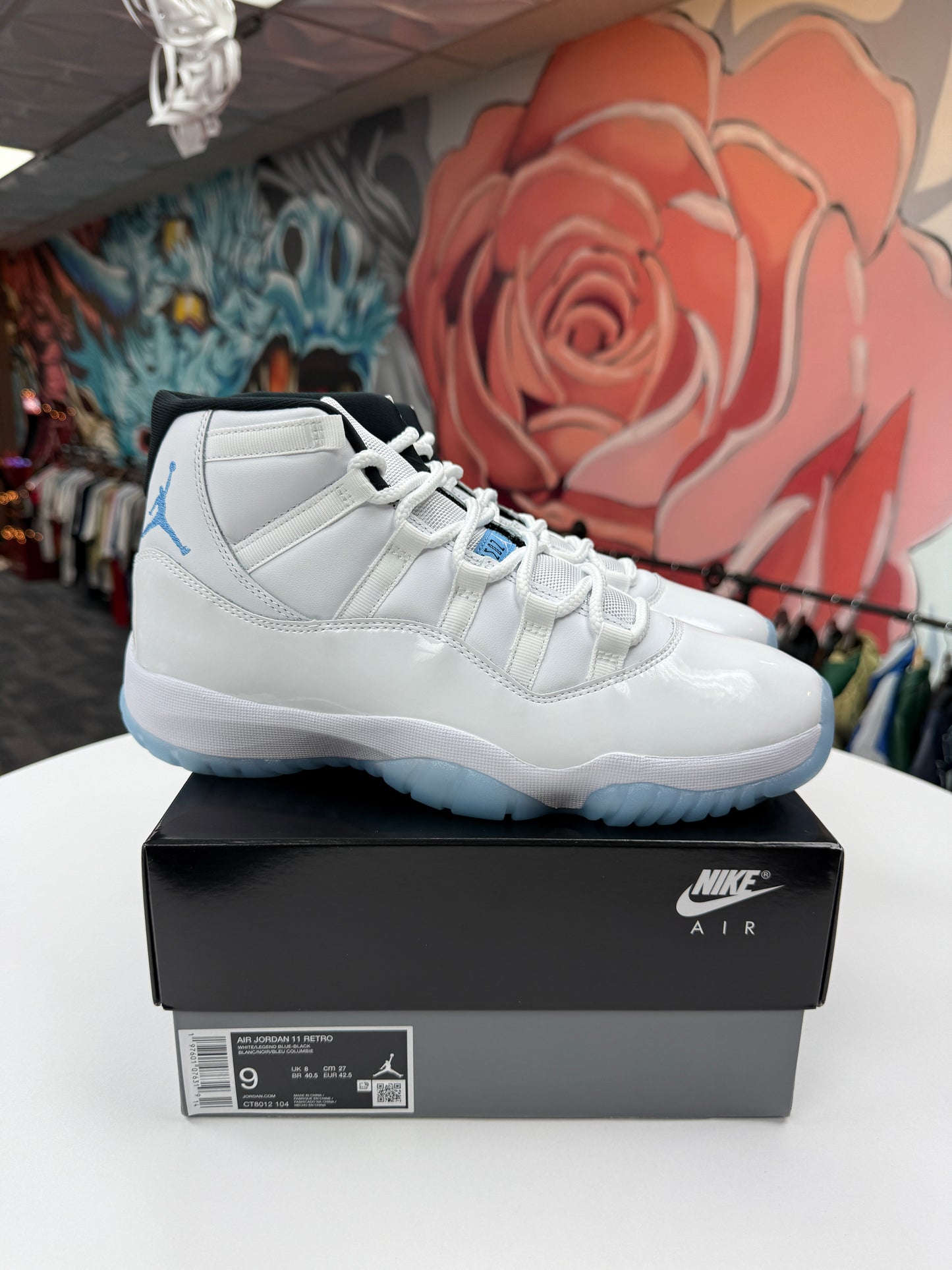 New Jordan 11 Legend Blue