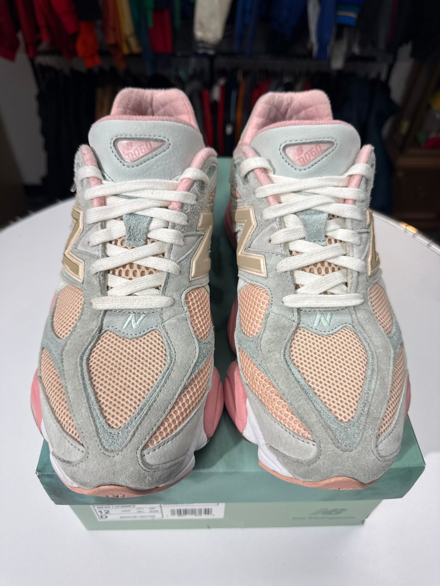 Preowned New Balance 9060 x JFG Inside Voices Baby Shower Blue