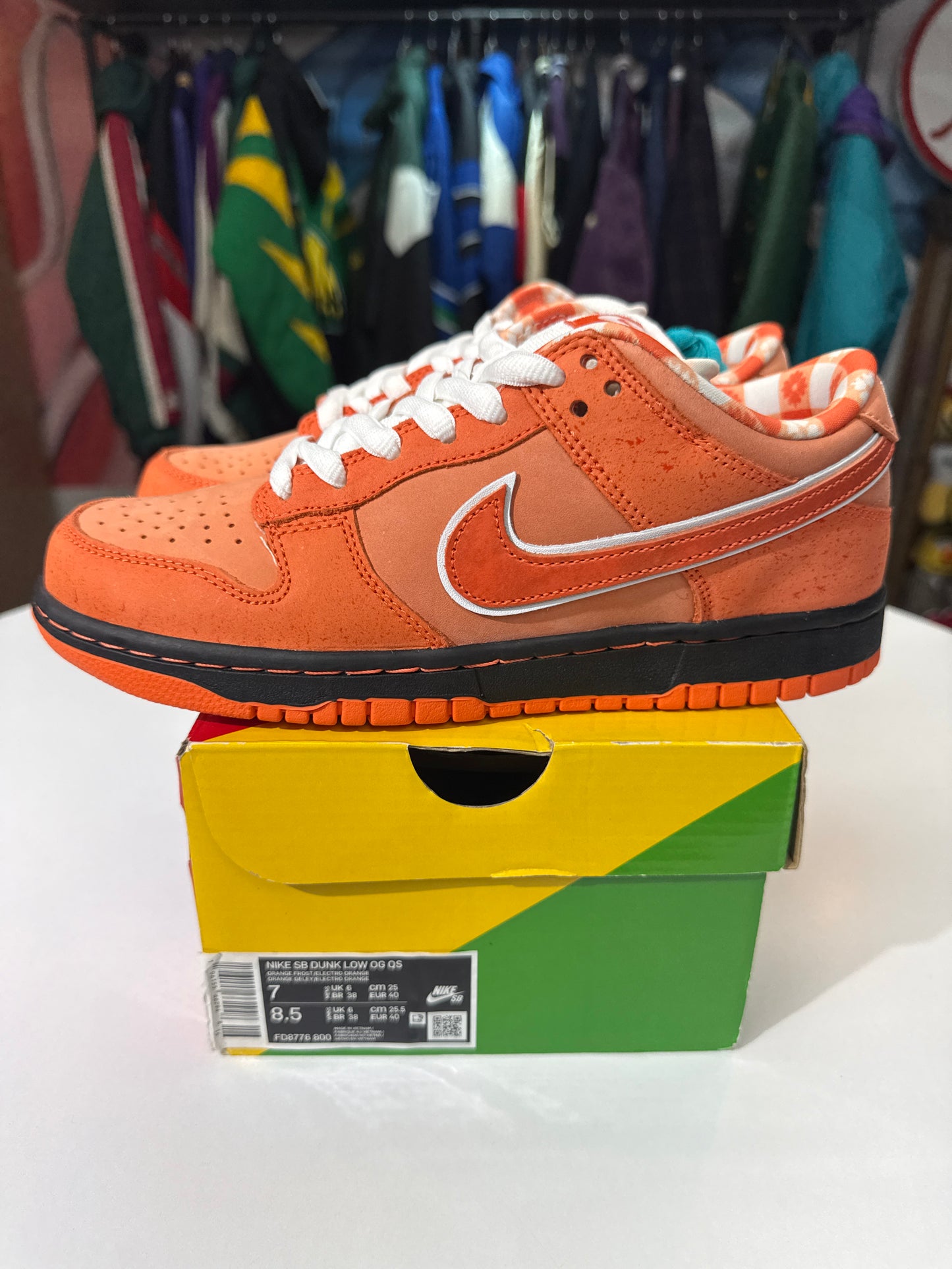 New Nike SB Dunk Low Orange Lobster