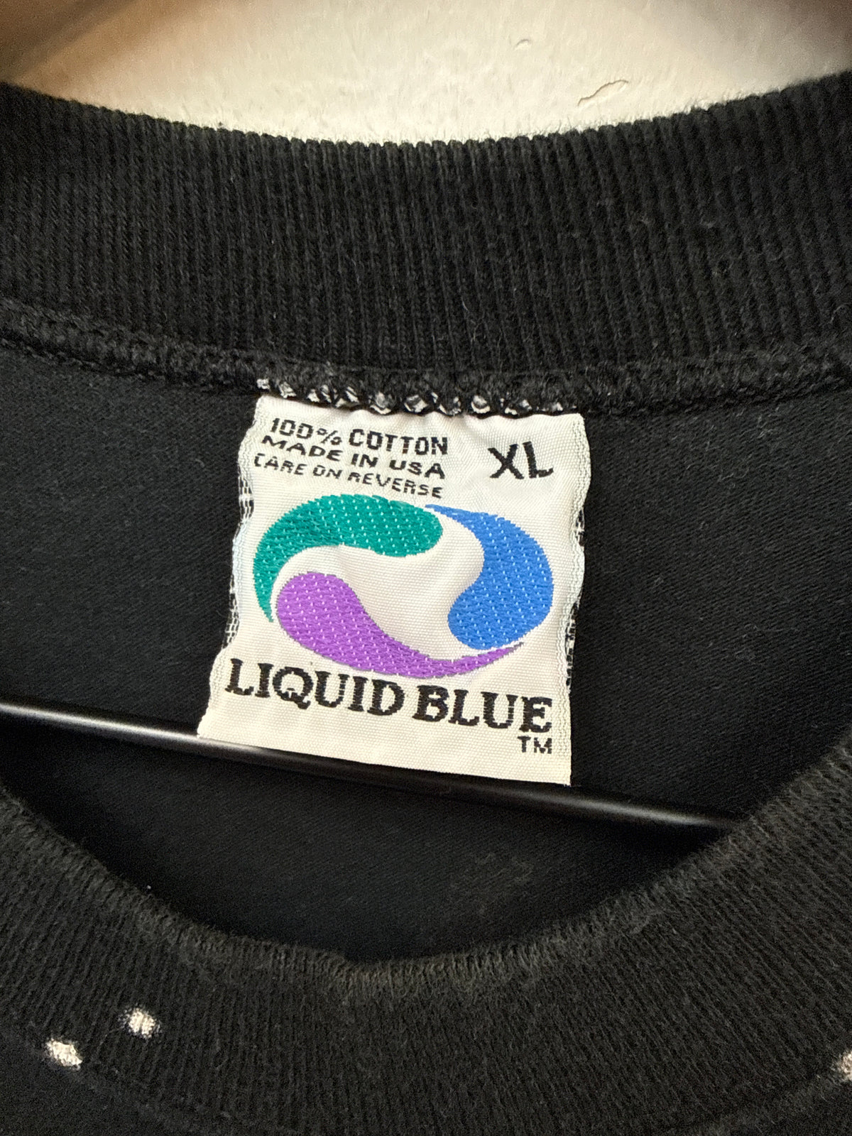 Vintage 1996 Liquid Blue Solar System Tee