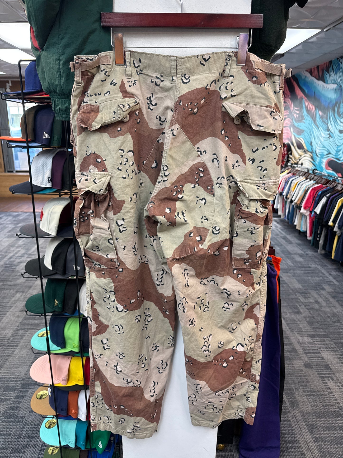 Vintage Desert Camo Military Pants