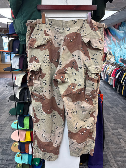 Vintage Desert Camo Military Pants