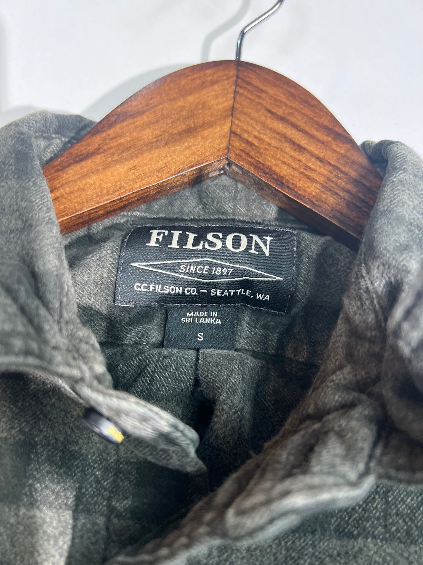 Filson Dark Grey Flannel