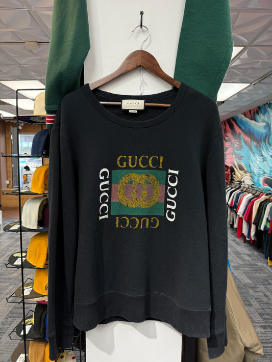 Gucci Distressed Crewneck