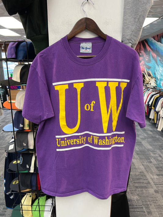 Vintage UW Faded Purple Tee