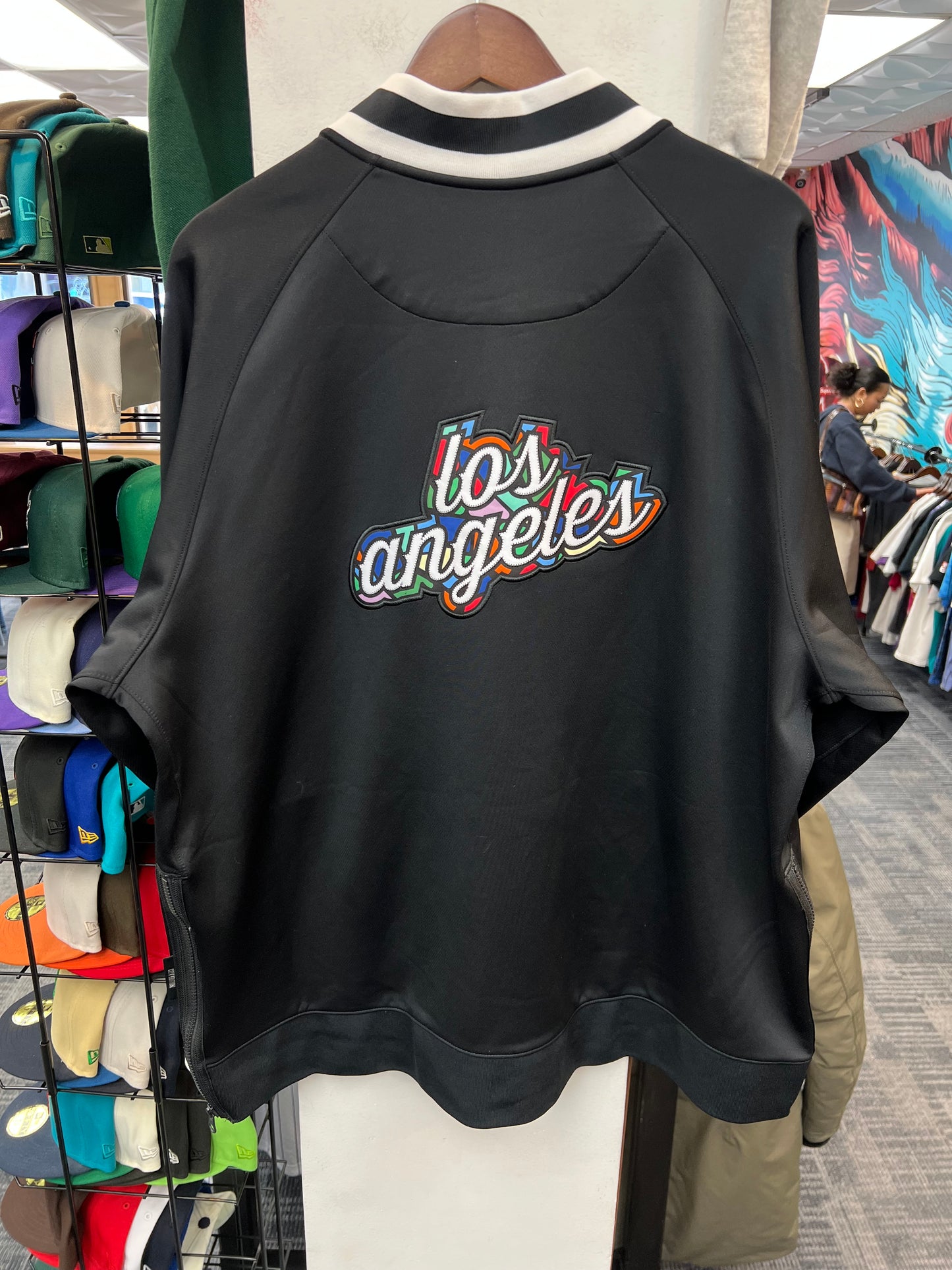 Nike LA Clippers City Edition Black Warmup Jacket