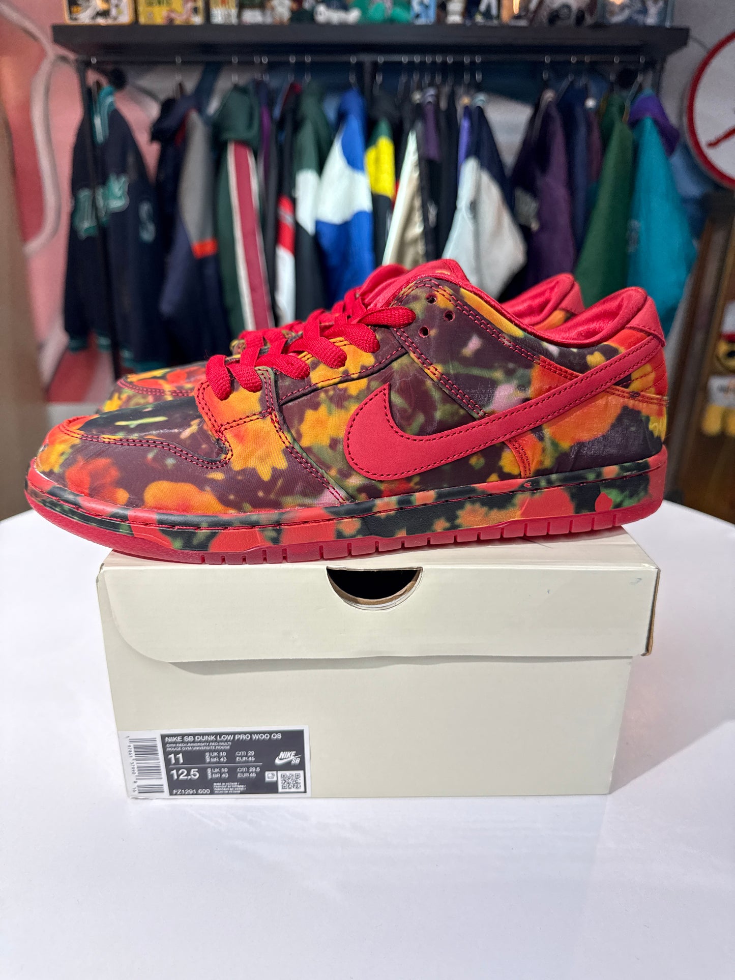 New Nike SB Dunk Low Wizard of Oz Poppy Field